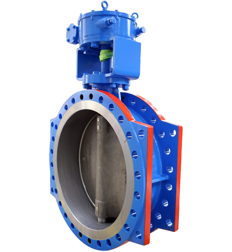 double offset butterfly valve-100